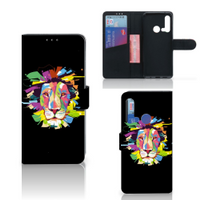 Huawei P20 Lite (2019) Leuk Hoesje Lion Color - thumbnail