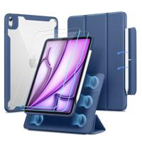 iPad Air 13" (2024) Rebound Hybrid Protection Bundle - Navy Blue