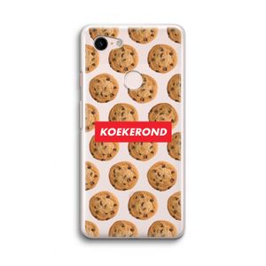 Koekerond: Google Pixel 3 Transparant Hoesje
