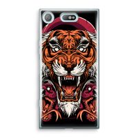 Tiger and Rattlesnakes: Sony Xperia XZ1 Compact Transparant Hoesje - thumbnail