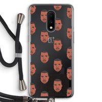 Kanye Call Me?: OnePlus 7 Transparant Hoesje met koord Kanye Call Me?: OnePlus 7 Transparant Hoesje met koord