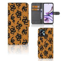 Telefoonhoesje | Met pasjeshouder | voor Motorola Moto G13 | G23 Snakes