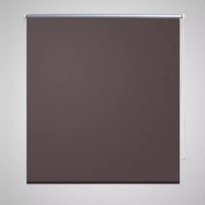 VidaXL Rolgordijn verduisterend 120 x 230 cm koffiebruin