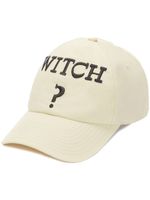 JW Anderson casquette à slogan brodé - Blanc