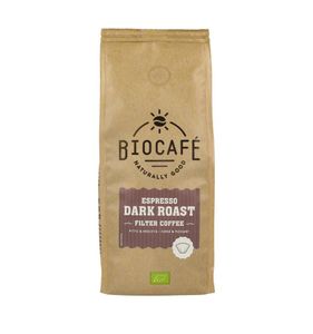Filterkoffie espresso dark roast bio
