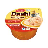 INABA Dashi Delights kip tonijn & zalm bouillon - kattensnoepje - 70g