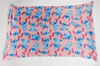 Stitch fleece plaid 180 x 200 cm - polyester