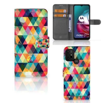 Motorola Moto G10 | G20 | G30 | Telefoon Hoesje | Geruit