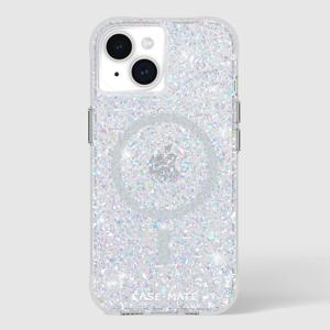 CASEMATE Twinkle MagSafe Case Backcover Apple iPhone 15, iPhone 14, iPhone 13 Stardust, Glittereffect