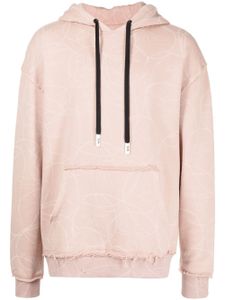 Haculla hoodie Laser à lien de resserrage - Rose