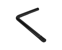 GB kruk gezet 165x115 boerenklink dd 65-90 epoxy zwart etiket | 1 stuk - 17204236 - thumbnail