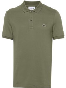 Lacoste polo à patch logo - Vert