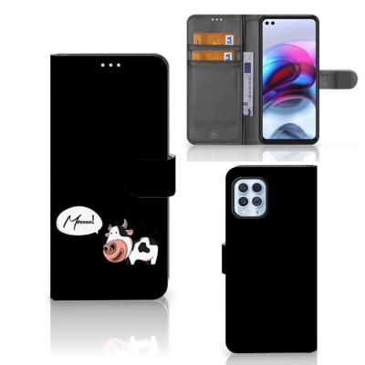 Motorola Moto G100 Leuk Hoesje Cow Motorola Moto G100 Leuk Hoesje Cow