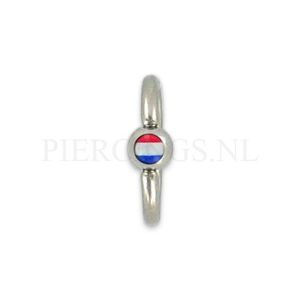 BCR 1.6 mm logo Nederlandse vlag rechtop