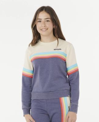Sweater Surf Revival Crew meisje RIP CURL marineblauw