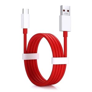 OnePlus Warp Charge Type-C Kabel 5461100012 - 1.5m - Rood/Wit