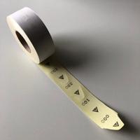 Volgnummerrol geel 2000 stuks per rol