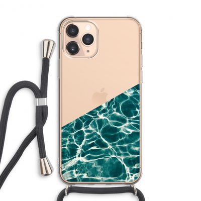 Weerkaatsing water: iPhone 11 Pro Max Transparant Hoesje met koord