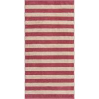 Cawö Cawo Lines Streifen 6256 Handdoek 50x100 beere