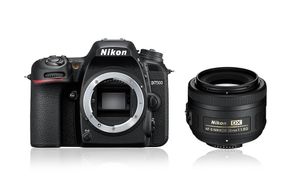 Nikon D7500 + AF-S DX NIKKOR 35mm SLR camerakit 20,9 MP CMOS 5568 x 3712 Pixels Zwart