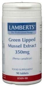 Lamberts Groenlipmossel extract 350mg (90 tab)