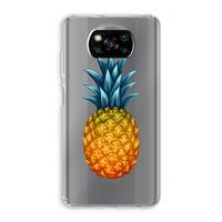 Grote ananas: Xiaomi Poco X3 NFC Transparant Hoesje