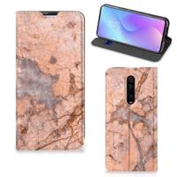 Xiaomi Mi 9T Pro | Standcase | Marmer Oranje