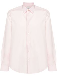 Paul Smith chemise en coton à col pointu - Rose