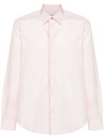 Paul Smith chemise en coton à col pointu - Rose