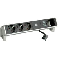 Bachmann 902.9964 Stekkerdoos Zwart, Zilver 1 stuk(s)