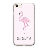 Pink positive: iPhone 8 Transparant Hoesje
