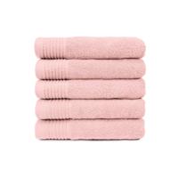 The One Handdoek Deluxe 50x100 550 gr Salmon (5 stuks)