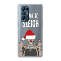 Came To Sleigh: Oppo Find X3 Neo Transparant Hoesje