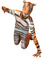 Tijger morphsuit voor kinderen 10-12 jaar (152)  - - thumbnail