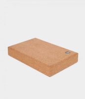 Manduka Yoga Blok Kurk Rechthoekig Plank -  30.5 x 20.5 x 5 cm