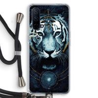 Darkness Tiger: OnePlus Nord CE 5G Transparant Hoesje met koord