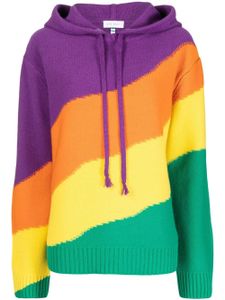 Mira Mikati hoodie à rayures - Multicolore