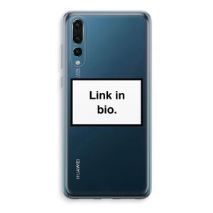 Link in bio: Huawei P20 Pro Transparant Hoesje