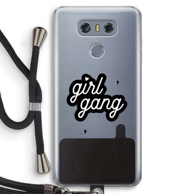 Girl Gang: LG G6 Transparant Hoesje met koord