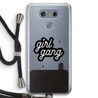 Girl Gang: LG G6 Transparant Hoesje met koord