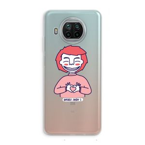 Hartje: Xiaomi Mi 10T Lite 5G Transparant Hoesje