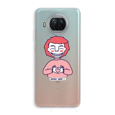 Hartje: Xiaomi Mi 10T Lite 5G Transparant Hoesje