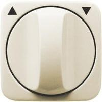 Busch Jaeger CREME afdekplaat + knop draaischakelaar - 4692060