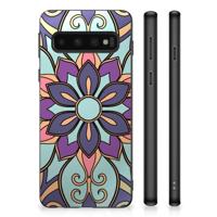 Samsung Galaxy S10 Skin Case Purple Flower