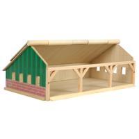 Kids Globe landbouwloods 3-vaks klein, 1:87