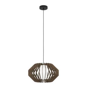 EGLO Rusticaria hangende plafondverlichting Flexibele montage E27 40 W Zwart, Bruin, Wit