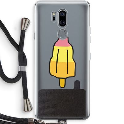 Raketijsje: LG G7 Thinq Transparant Hoesje met koord