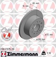 Remschijf Coat Z 230237520