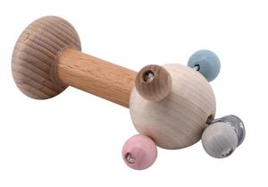Voggenreiter 1232 Tic Toc houten rammelaar boom met belletje