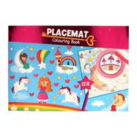 Wins Holland Placemat kleurboek - eenhoorn